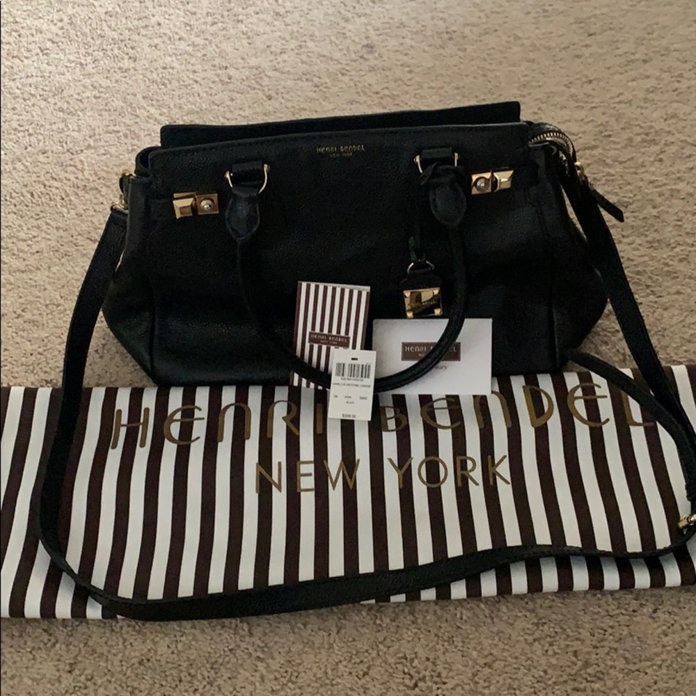 Henri Bendel Black Purse
